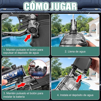 Pistola de Agua Eléctrica